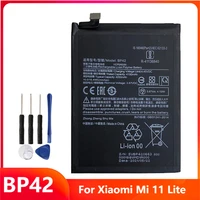 replacement phone battery bp42 for xiaomi mi 11 lite rechargeable batteries 4250mah with free tools