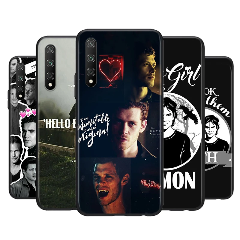 

Silicone Cover The Vampire Diaries For Huawei Y9S Y6S Y8S Y8P Y9A Y7A Y7P Y5P Y7 Y6 Y5 Pro Prime 2019 2018 Phone Case