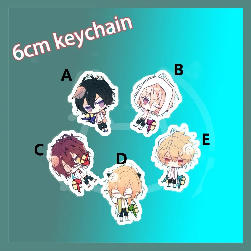 

Collar X Malice Kei Kageyuki Aiji Ichika Anime Acrylic Keychain Strap Figure 6cm