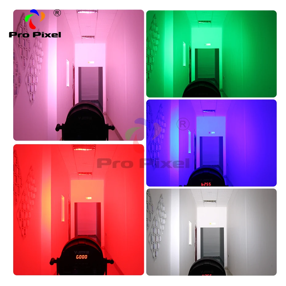 Светодиодный светильник вверх парный 54 х4 Вт RGBW CREE SUNSON Fan par Can для свадьбы церкви