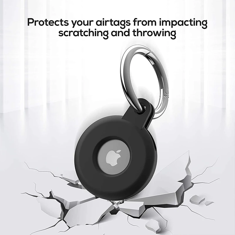 Чехол для Apple Airtag чехол защитная идентификационная бирка ключей силиконовый