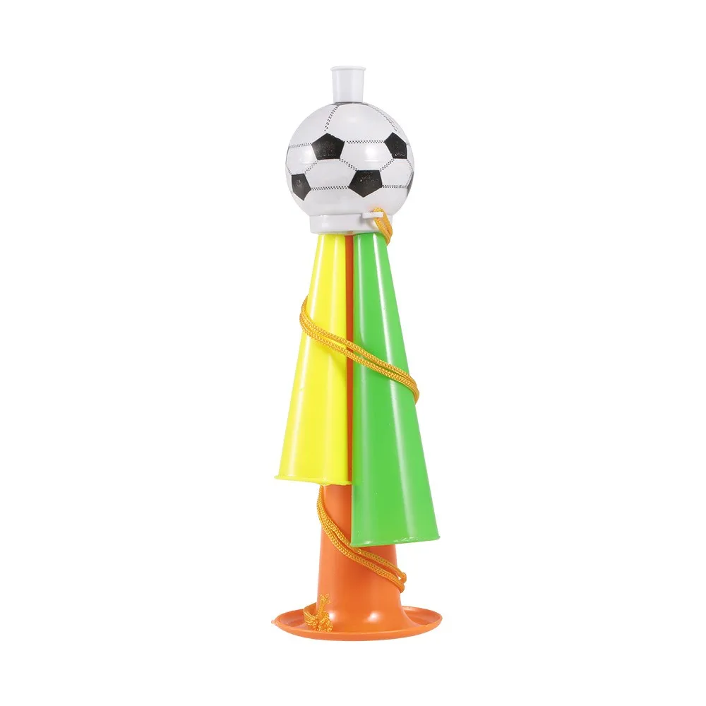 

1Pcs Plastic Trumpet Toy with Portable String Cheer Up Horn for Sporting Events and Party Atmosphere Making - Large