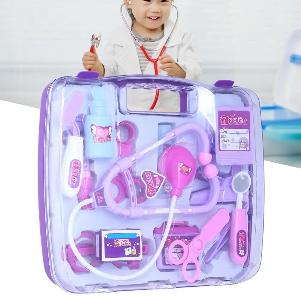 

14Pcs/Set Medicals Kit Simulation Educational Model Toy Hospital Doctor Nurse Pretend Role Play Toy Christmas Gift for Kids