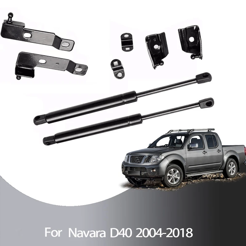 

Car Front Bonnet Hood Cover Support Kit Gas Struts Lift Support for Nissan Frontier Navara D40 2004-2018 for Pathfinder (R51)