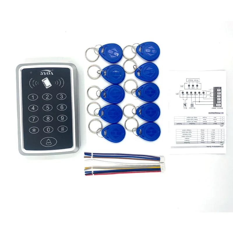 Система управления доступом с клавиатурой Радиочастотная Идентификация функция