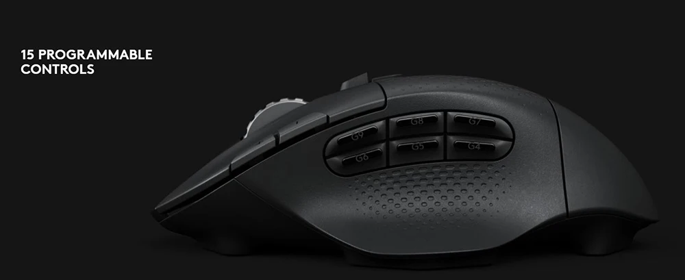 Игровая мышь logitech G604 Lightspeed 15 с программируемым управлением 16000 dpi Hero sensor для игровой мыши MMO MOBA
