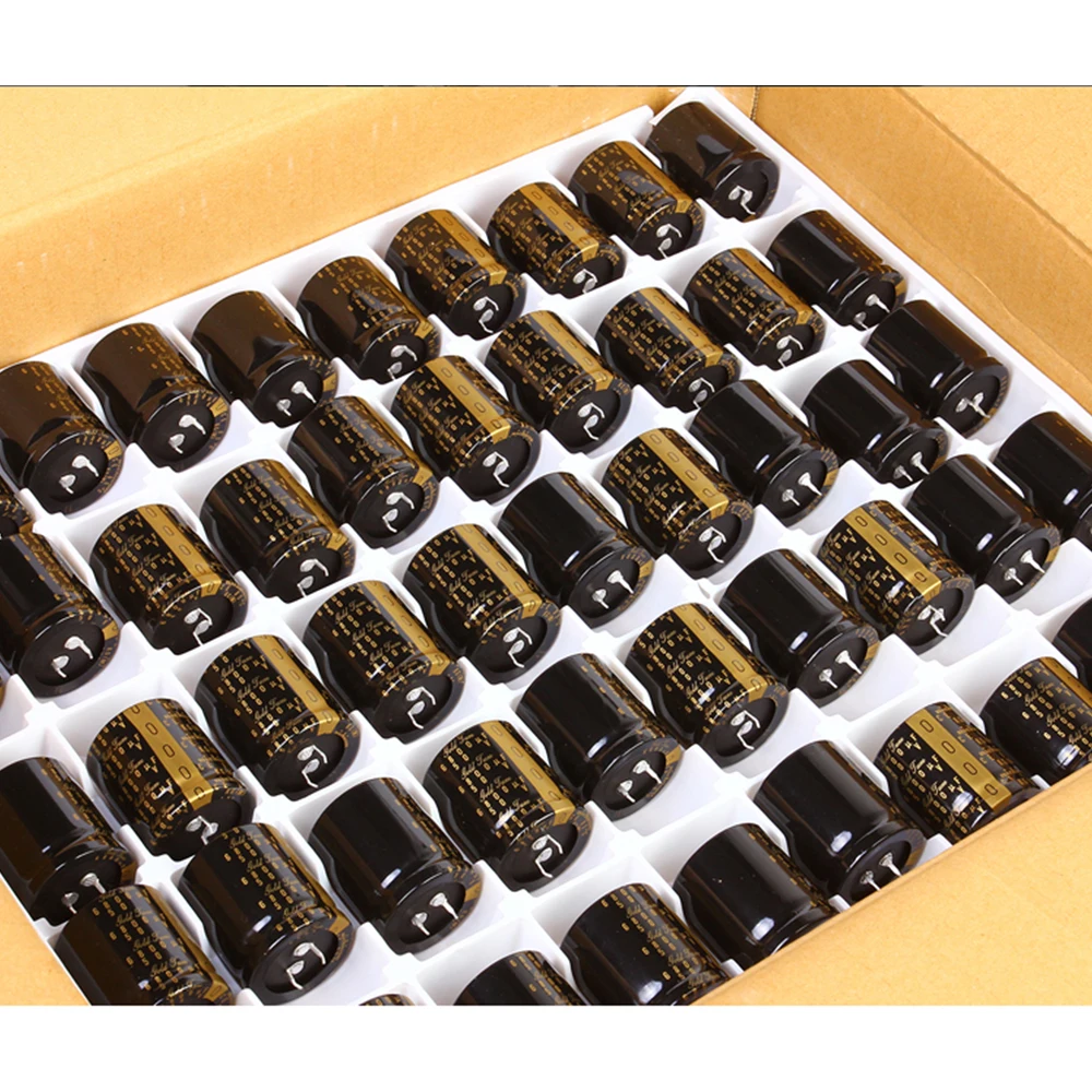 Конденсатор 6800 мкФ 50 в Nichicon KG Тип II 35x40 мм Шаг 10 В/6800