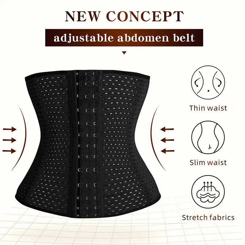 

Fajas Reductoras Slimming Corset Waist Trainer Cincher Shaper Body Shapewear Underbust Tummy Belt Post Surgery Girdle Dropship