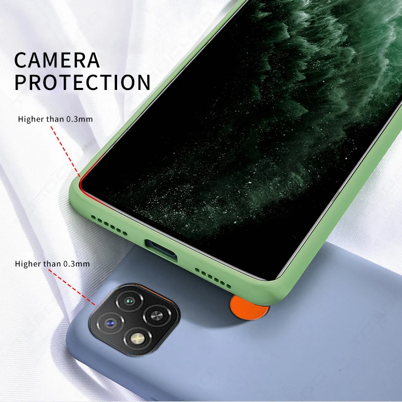 Чехол для Redmi 9 9C NFC 8A 9A 9AT 8 7A 9T Note 8T 7 9S 10 Pro 10s чехол из микрофибры POCO X3 жидкий