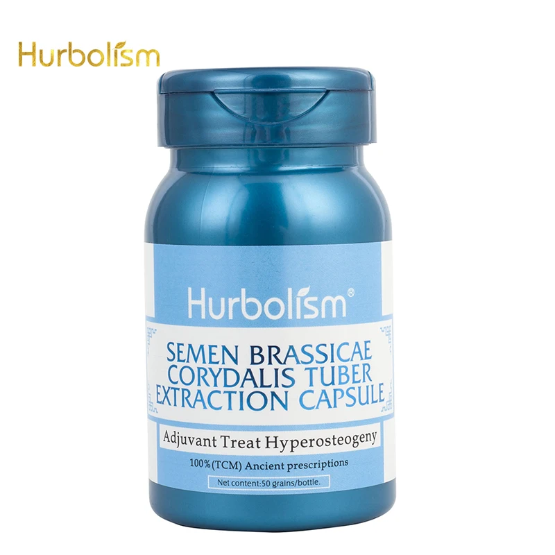 

Hurbolism Semen Brassicae Corydalis Tuber Extraction Capsule,Adjuvant Treat Hyperosteogeny, Plants Extract,No Side Effect,50pcs