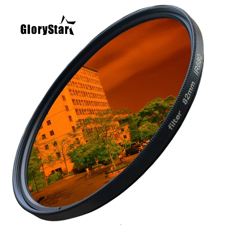 Инфракрасный ИК-фильтр GloryStar 52-82 мм Ir680 Ir720 Ir760 Ir850 Ir950 720 нм | Электроника