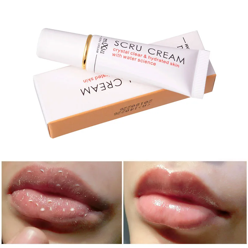 Moisturizing Lip Scrub Removal Horniness Crystal Clear Hydrated Science Exfoliating Gel Care TSLM2 |