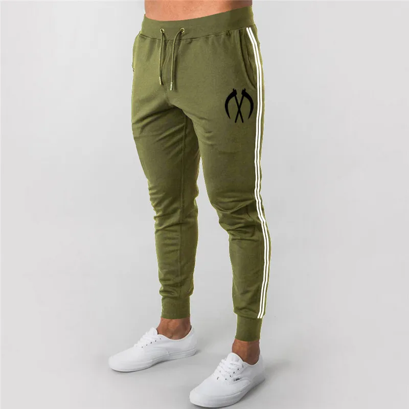 

Breathable Pants Fitness Training Running Sweatpants Male Jogging Men's Trouser With Pocket Pencil Drawstring Brush Clothing