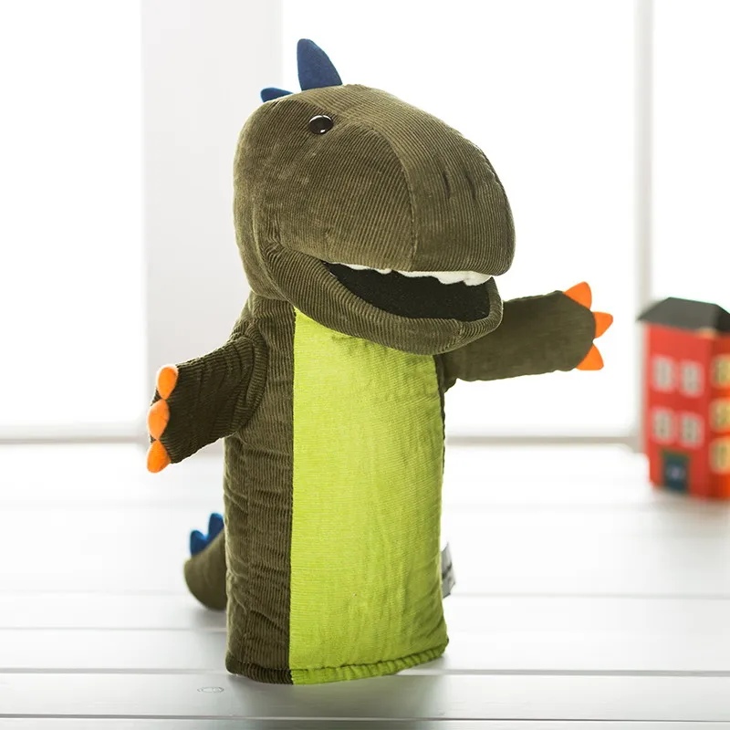 Трицератопс динозавр Тираннозавр Рекс 32 см ручная кукла Мультяшные плюшевые