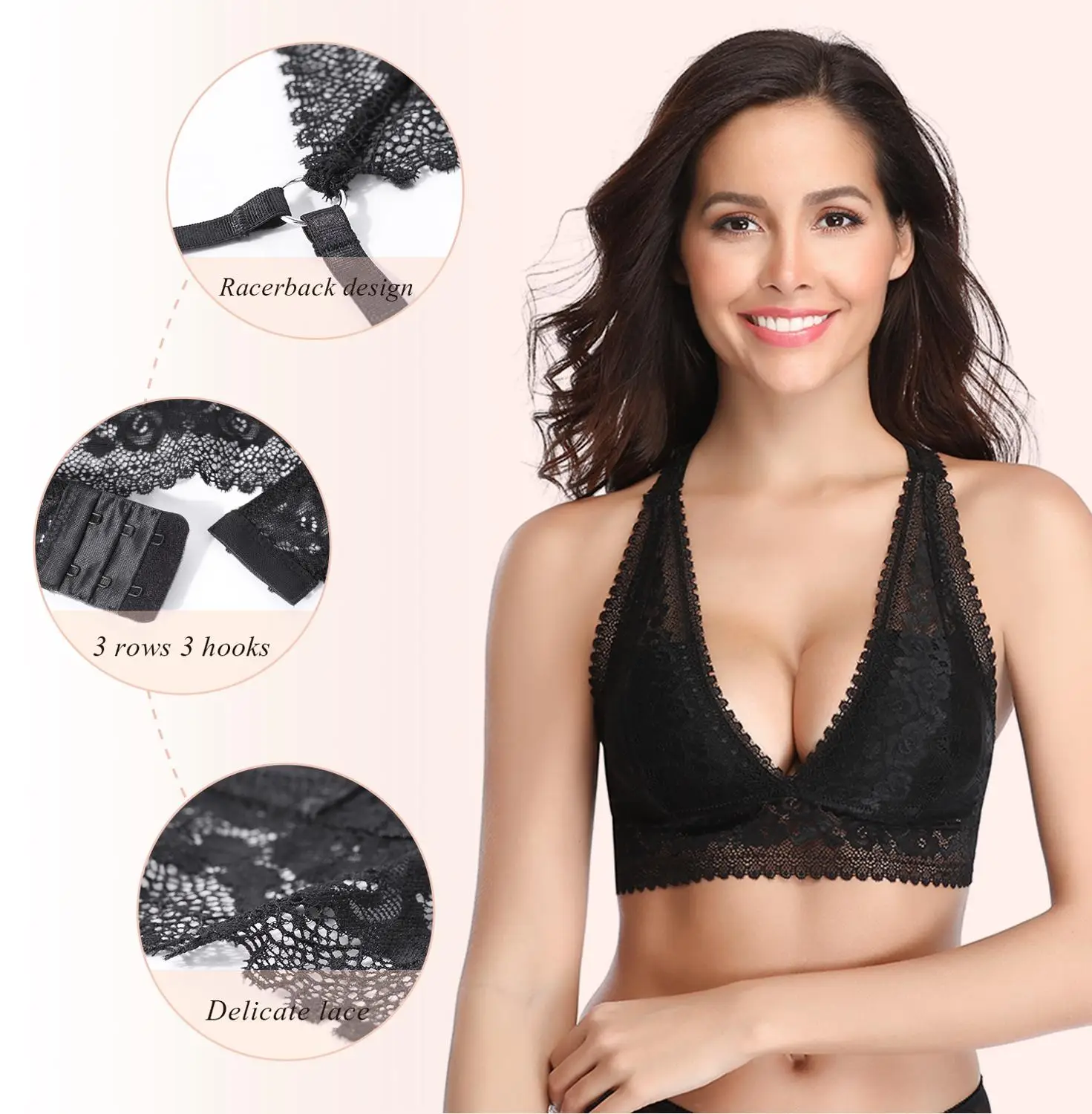 Женское нижнее белье сексуальные кружевные бюстгальтеры для женщин бесшовный