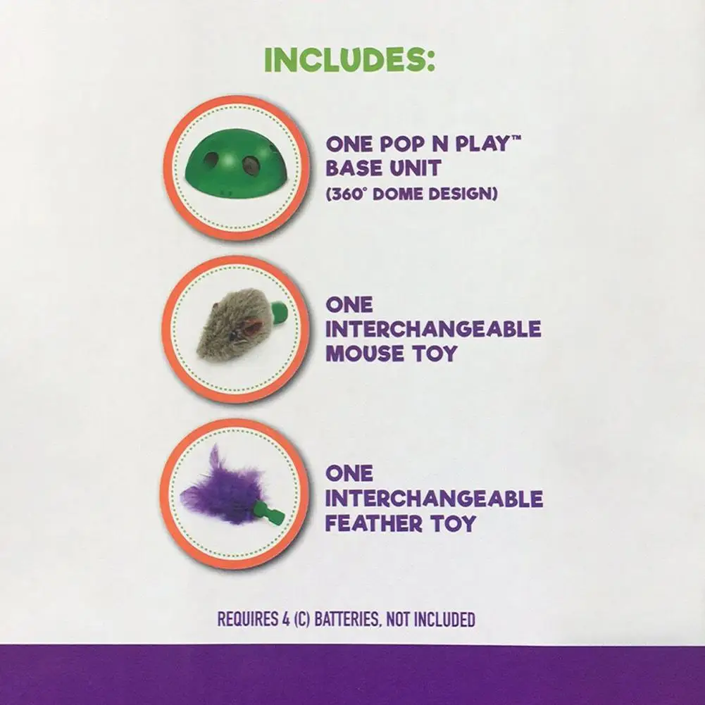 POP N играть забавная игрушка для кошек кошачья интерактивная на станок насекания