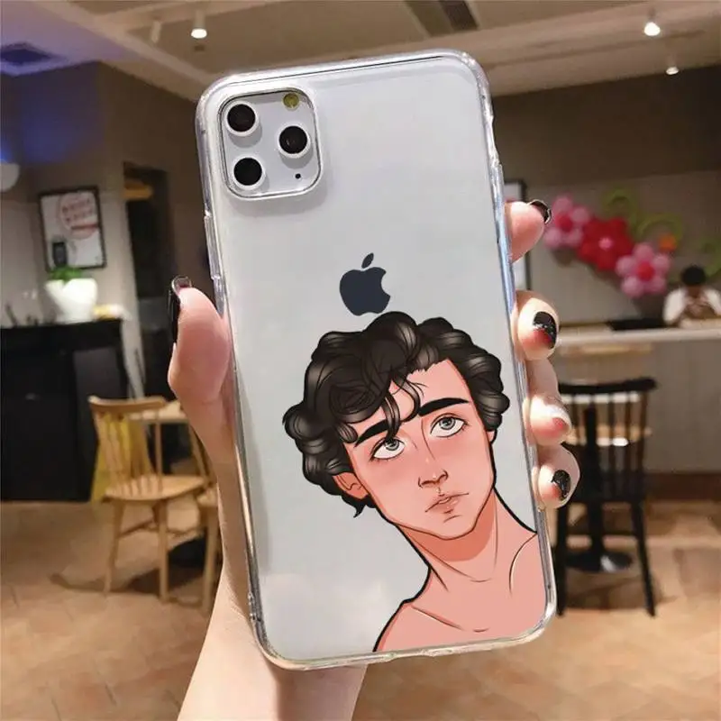 

Call Me by Your Name fashion Phone Case Transparent soft For iphone 5 5s 5c se 6 6s 7 8 11 12 plus mini x xs xr pro max