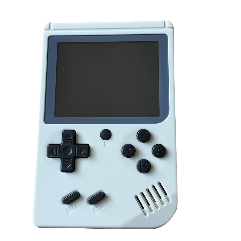 White Новейшая версия ретро портативная игровая консоль встроенный 168 игр 3,0 дюймов цветной ЖК-экран мини-Видео игровой плеер принимает два игрока - Цвет: White