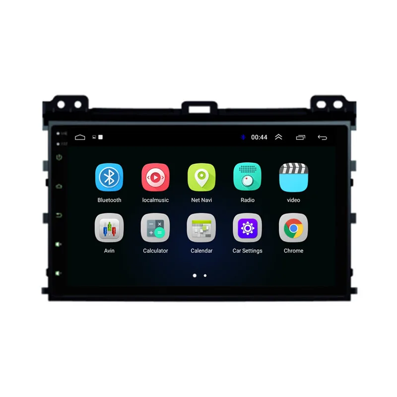 4G LTE Android 8,1 подходит для TOYOTA PRADO Land Cruiser 120 2003-2010 Мультимедиа стерео автомобильный dvd-плеер навигация gps радио