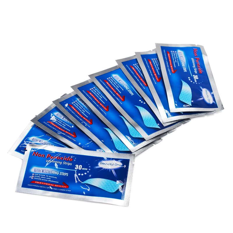 

Luxsmile3D mint teeth whitening belt decontamination remove oral hygiene cleaning bleaching tooth tool 14 pairs 28 stickers