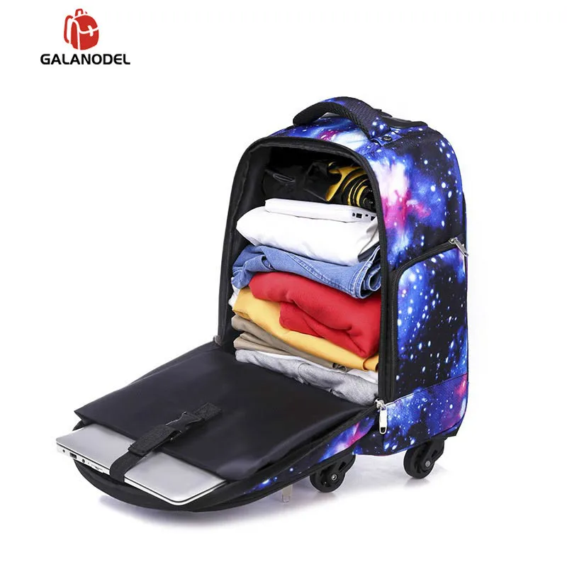 Многофункциональные дорожные сумки на колёсиках для женщин и мужчин чемодан