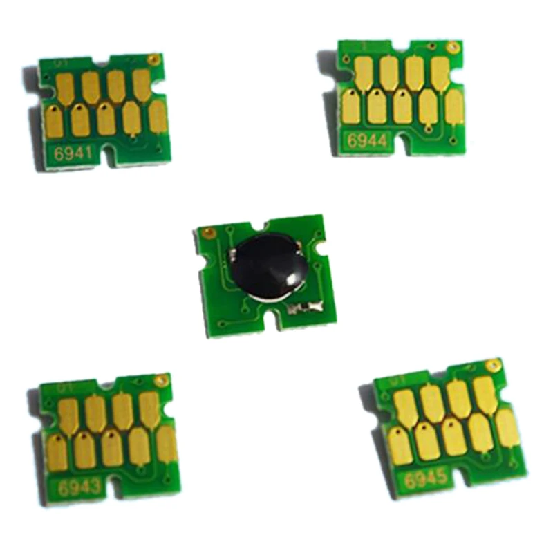 T6941 T6945 картридж чип для Epson Surecolor T3000 T3070 T5070 T7070 T3200 T5200 T7200 T3270 T5270 T7270 принтер|Детали и