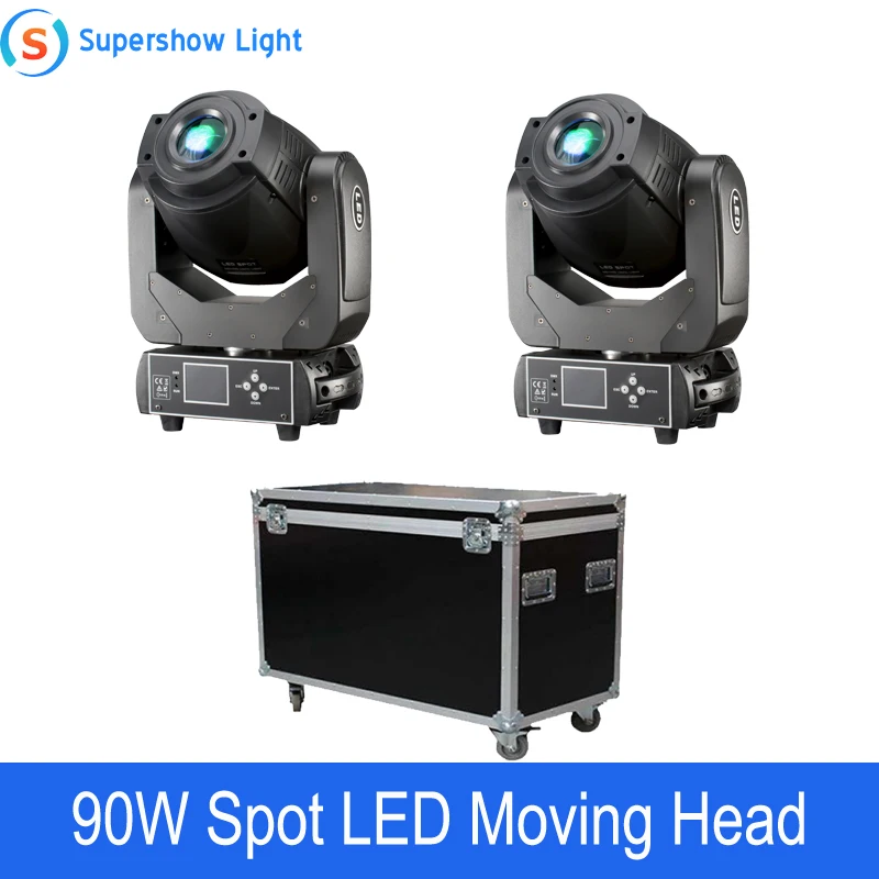 Бесплатная доставка 2 шт./лот кейс упаковка 90 Вт LED переносное потолочное