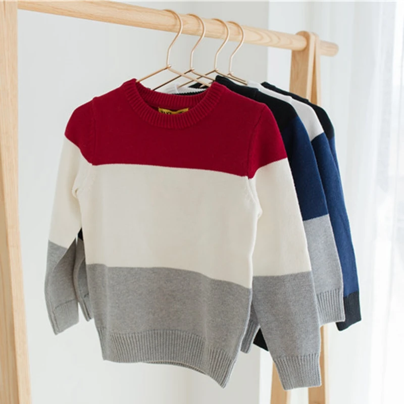 Новинка 2020 года свитера для девочек вязаная детская одежда модные