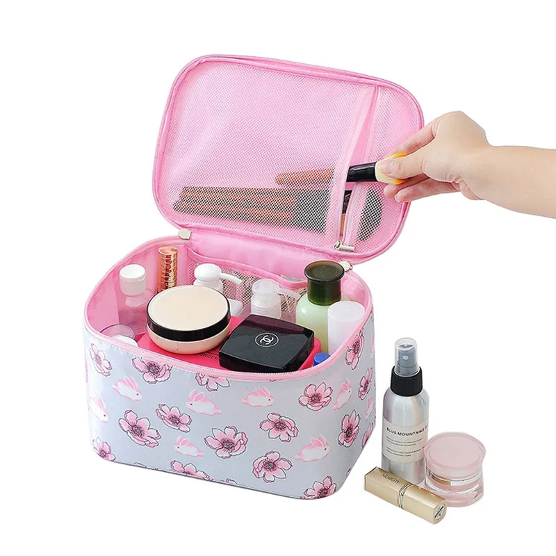 С принтом женская сумка для косметики Водонепроницаемый Полиэстер Органайзер