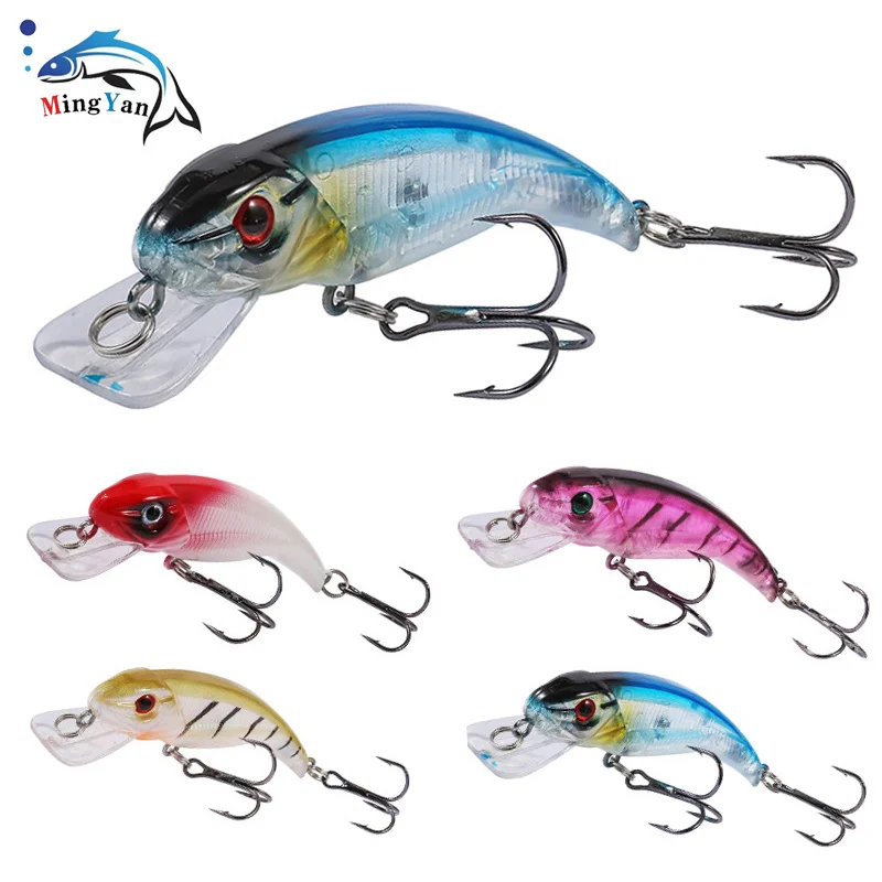 

1pcs Minnow Fishing Lure 7.5cm 6.3g Sinking Isca Artificial Plastic Hard Bait Wobblers Crankbait Bass Pike Pesca Carp Fishing