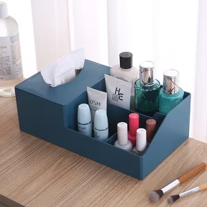 ABS салфетки для настольного компьютера Бумага коробка сетчатый дизайн простой Nordic Стиль многофункциональный стол для хранения высоком каблуке с металлическим украшением; Большие Ёмкость 29*16,5*9,5 см