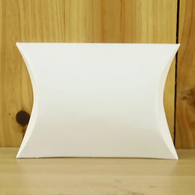 50 шт. картонная подарочная коробка для конфет подушка в форме украшение детское