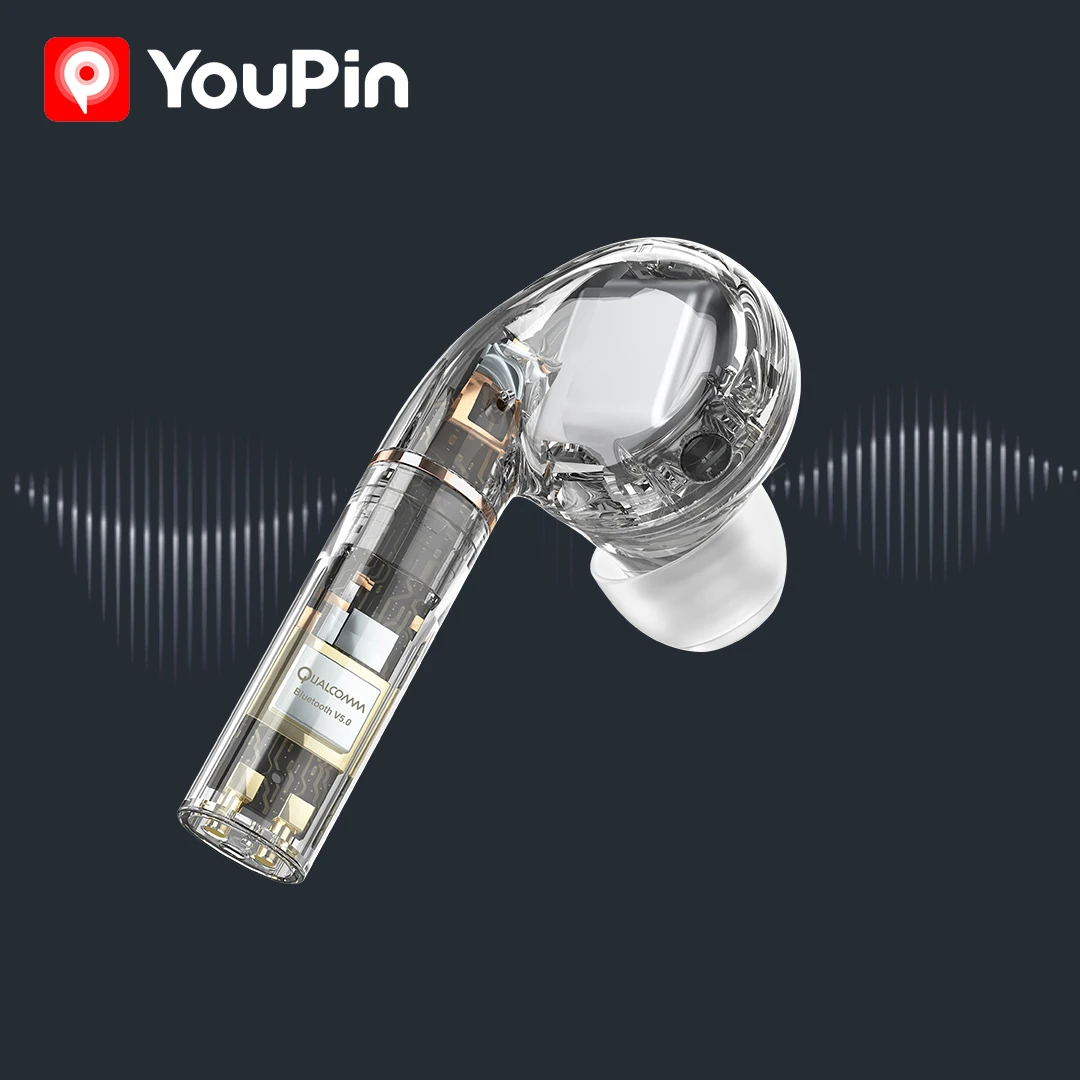 Беспроводные TWS-наушники YouPin Haylou T19 atpX Hi-Fi Qualcomm Bluetooth 5 0 ENC с шумоподавлением
