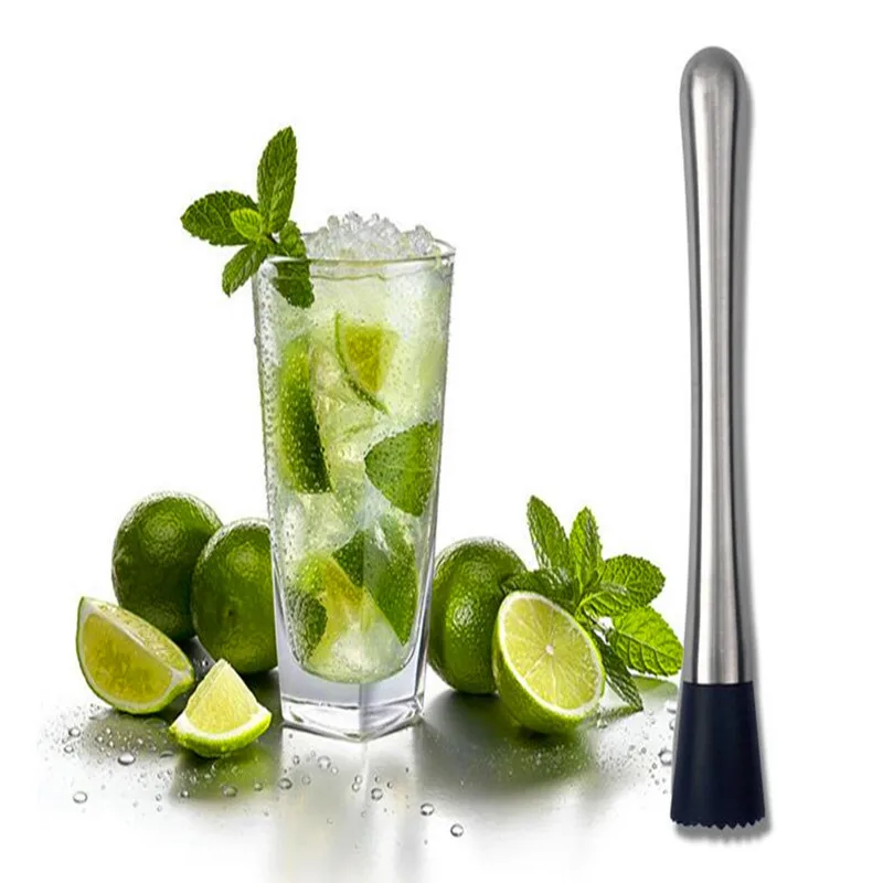 Высокое качество нержавеющая сталь лимонный Металл Masher Stir Bar инструменты для