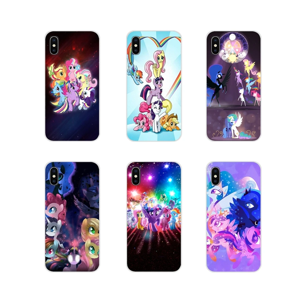 Аксессуары чехлы для телефонов Samsung Galaxy S3 S4 S5 Mini S6 S7 Edge S8 S9 S10 Lite Plus Note 4 5 8 9 Cool My Little