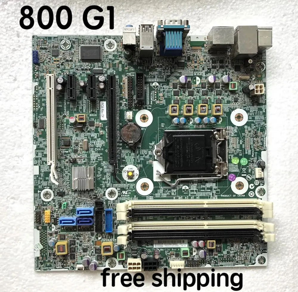 717372 001 для HP EliteDesk 800 G1 материнская плата формата SFF 717522 501 Материнская 100%