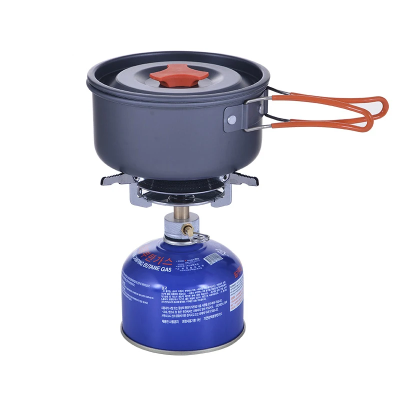 8 шт./компл. на 1 2 человека уличная посуда кастрюля из алюминиевого сплава набор