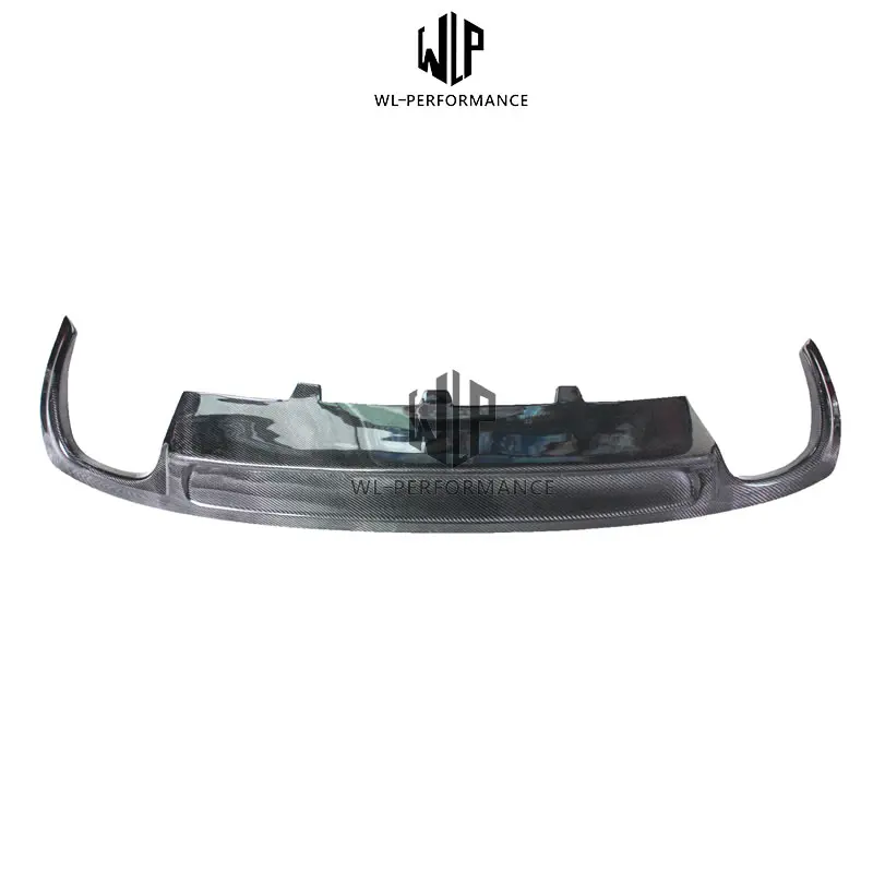 A5 S5 стиль высокое качество углеродное волокно задняя губа диффузор 4 двери