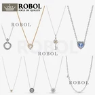 Колье женское из серебра 2021 пробы, в форме ключа, 6 шт.