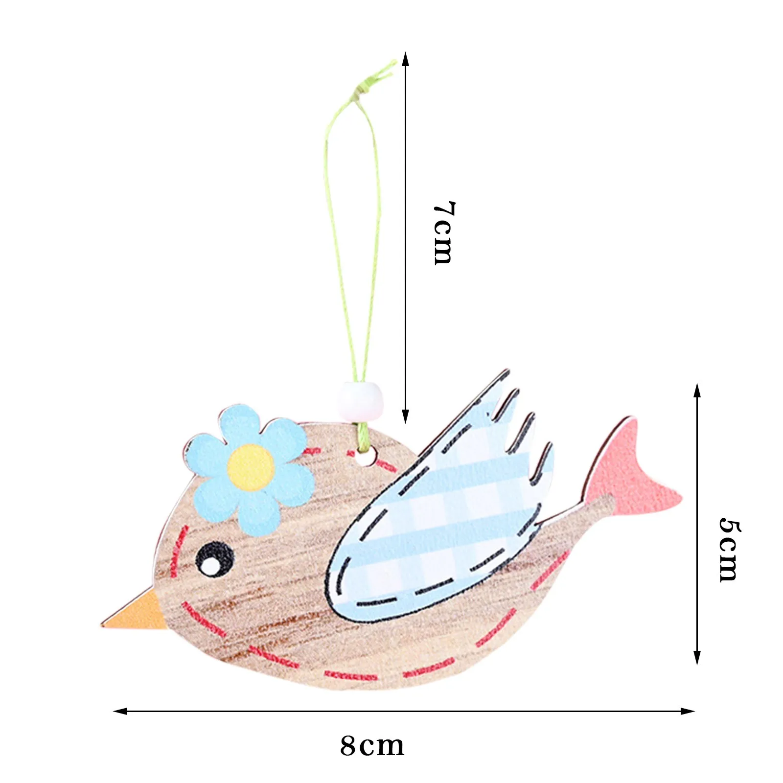 

DIY Wooden Easter Decoration Hanging Pendant Happy Easter Wall Door Decor festive Party Easter Bunny Egg Door Ornament