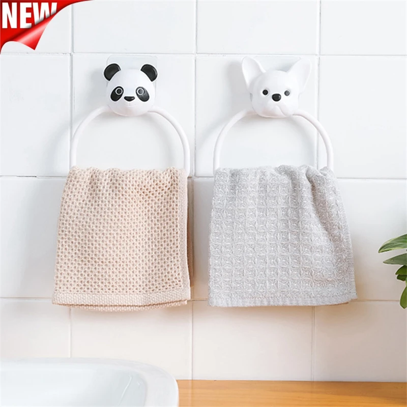 1 шт. ABS мультфильм Животные Полотенца шкаф настенный Ванная комната туалет