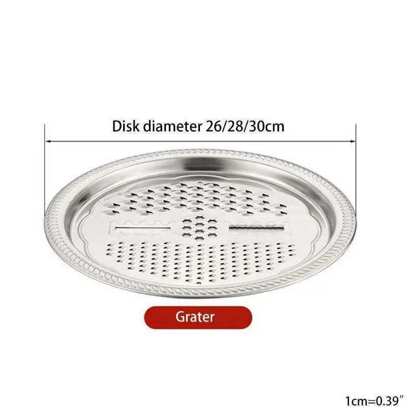 

Multifunctional Stainless Steel Basin with Grater Bowl Set Kitchen