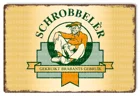 Оловянная табличка Schrobbeler, металлическая пластина для бара, паба, Настенный декор, таблички, паб, бар, настенное искусство, настенные знаки для комнаты