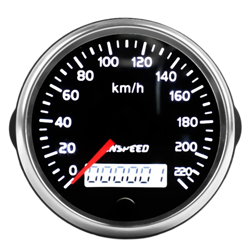 CNSPEED универсальный GPS Спидометр 12 В/24 В одометр 85 мм 220 км/ч для автомобиля