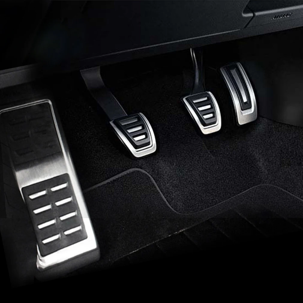Для Volkswagen Golf 7 Lamando 2015 год Octavia 2017 Tiguan L 2016 Touran SAGITAR MT нержавеющая сталь|Педали| |