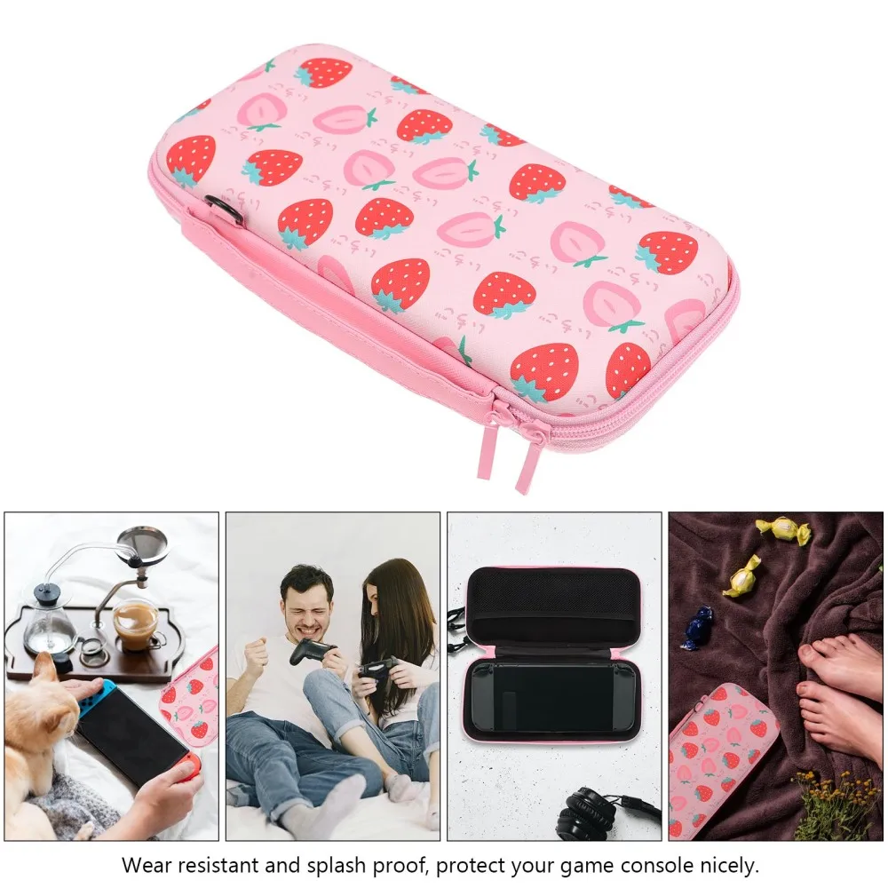 

1 set of Game Console Bag Dirtproof Storage Case Compatible for Switch