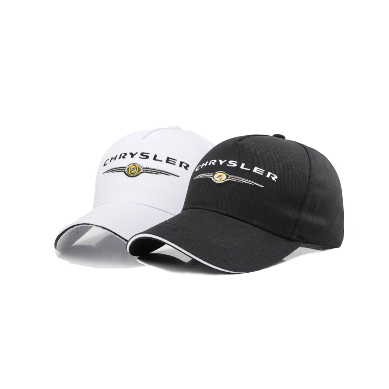 

Wholesale Baseball Cap for Chrysler Car Logo Letter Embroidery Outdoor Sun Hats Unisex Hip Hop Adjustable Cotton Snapback Hats