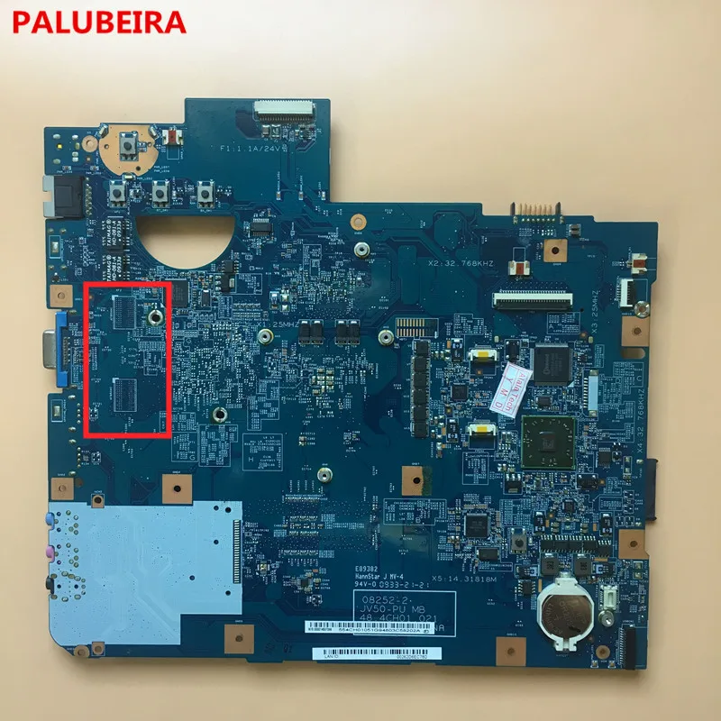 PALUBEIRA MBP4201003 для ACER Aspire 5536 материнская плата для ноутбука JV50-PU 48.4CH01.021 материнская плата протестирована полностью