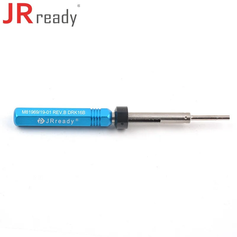 

JRready DRK16B Removal Tool Installing Extraction Tweezer Used in Electronic Connectors Reference to M81969/19-01 MIL-Standard