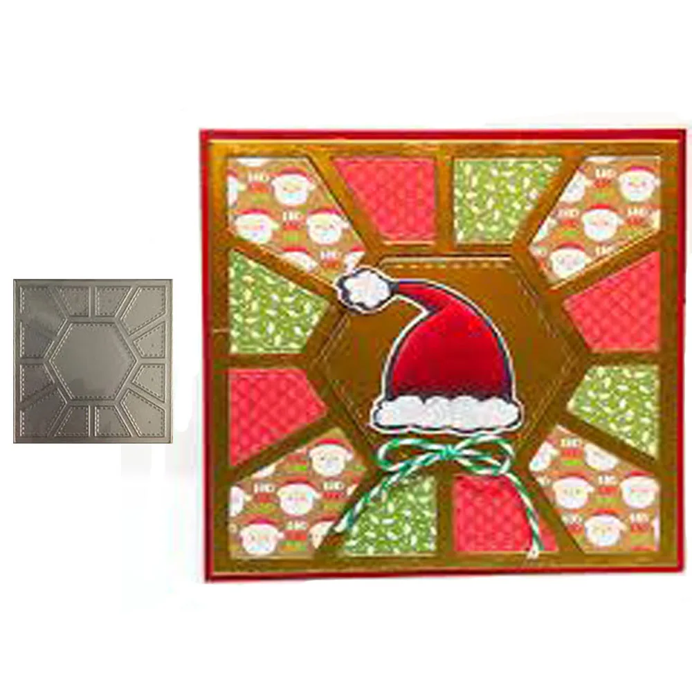 

Western mirror rectangle Metal Cutting Dies Kits for DIY Craft Making Greeting Card Scrapbooking wykrojniki scrapbooking 2021